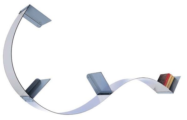 Composizione 5 Mensole 3.75 Mt flessibili FLEXA lunghezza lineare Trasparente