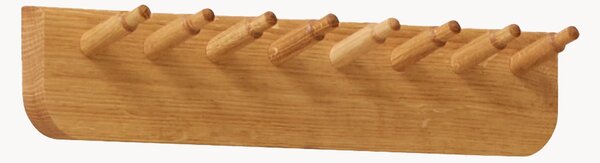 Appendiabiti in legno di quercia Echo, larg. 40 cm
