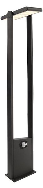 Lampada da terra a LED Solar Premium 1 1,6W 832 grigio scuro Rilevatore di movimento