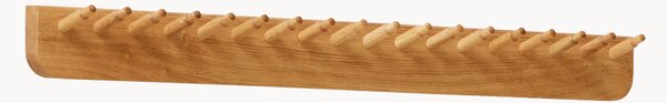 Appendiabiti in legno di quercia Echo, larg. 88 cm