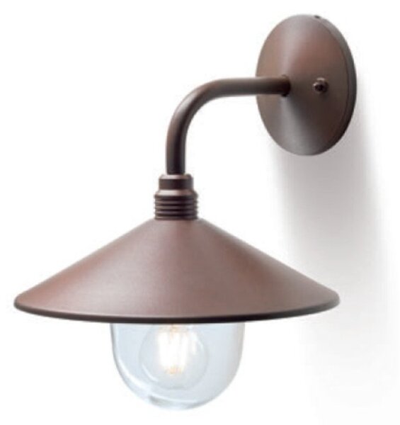 Applique classico sovil spectre 158 36 e27 led alluminio ferro vetro - Sovil Illuminazione