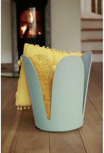 Sgabello color salvia in plastica impilabile Comiso – Wenko