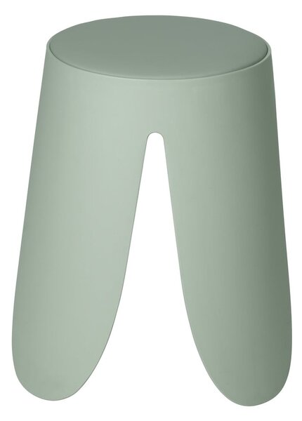 Sgabello color salvia in plastica impilabile Comiso – Wenko