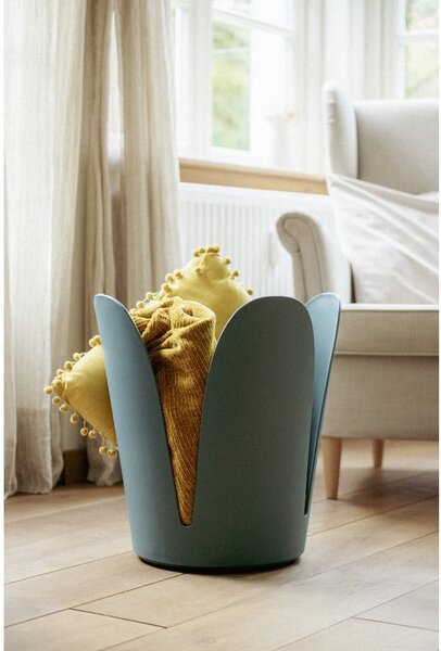 Sgabello color petrolio in plastica impilabile Comiso – Wenko