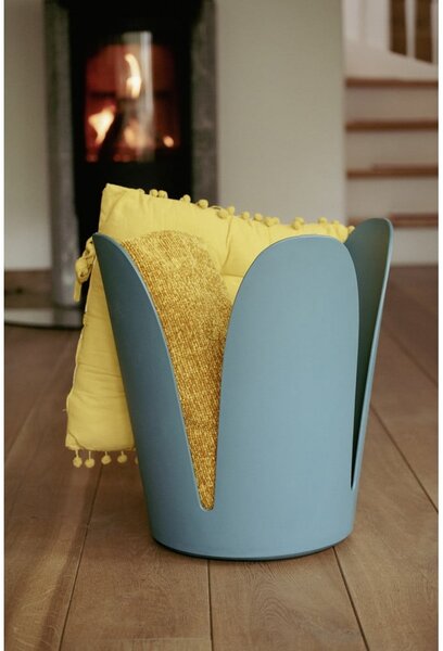 Sgabello color petrolio in plastica impilabile Comiso – Wenko