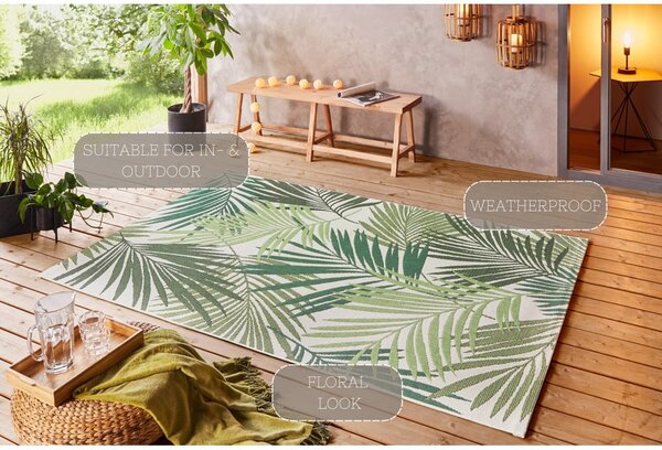 Tappeto da esterno grigio-verde , 120 x 170 cm Vai - NORTHRUGS