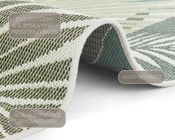 Tappeto da esterno grigio-verde , 120 x 170 cm Vai - NORTHRUGS