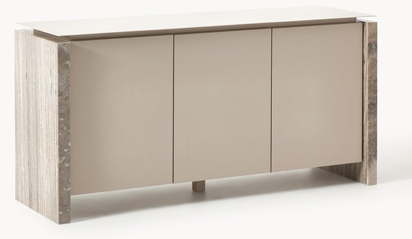 Credenza con gambe in marmo Bruce