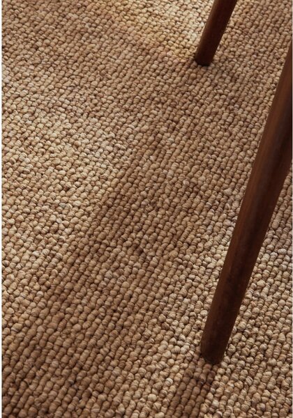 Tappeto in marrone chiaro lavabile 80x150 cm Rocco Caramel – Elle Decoration