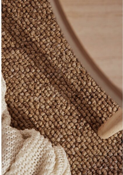Tappeto in marrone chiaro lavabile 80x150 cm Rocco Caramel – Elle Decoration