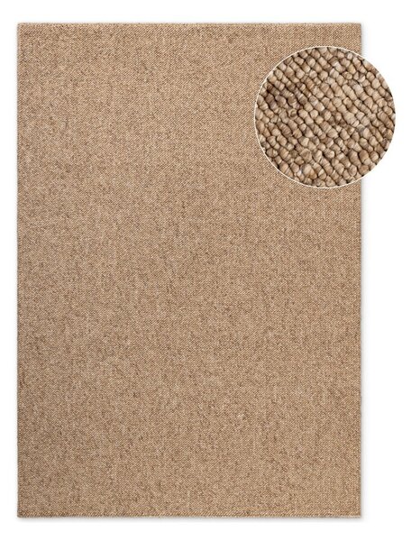 Tappeto in marrone chiaro lavabile 120x170 cm Rocco Caramel – Elle Decoration