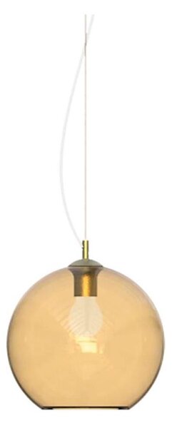 Ideal Lux - Lampadario a sospensione con filo NEMO 1xE27/42W/230V diametro 30 cm beige