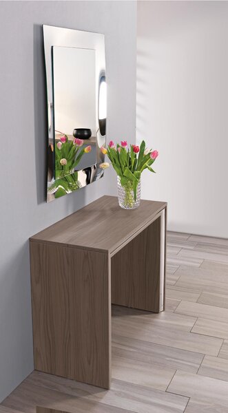 Tavolo-consolle allungabile (5 allunghe) LEONARDO max 270 min 90 profondit� 90xh75 cm peso 63 kg