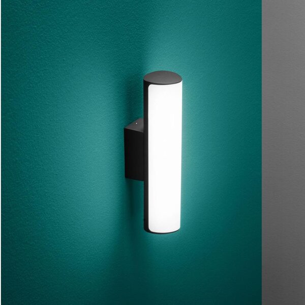 Ideal Lux - Applique a LED da esterno ETERE LED/9,5W/230V 3000K IP44 nero