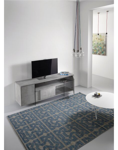 Porta TV alto MOVIE 180x45xh65 cm struttura realizzata in laminato ecologico