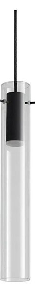 Ideal Lux - Lampadario LED a sospensione con filo FLAM LED/10W/230V diametro 6 cm CRI 90 limpido