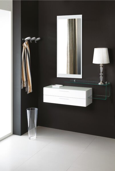 Composizione flexi specchiera, contenitore, mensola FLEXI system comp-1