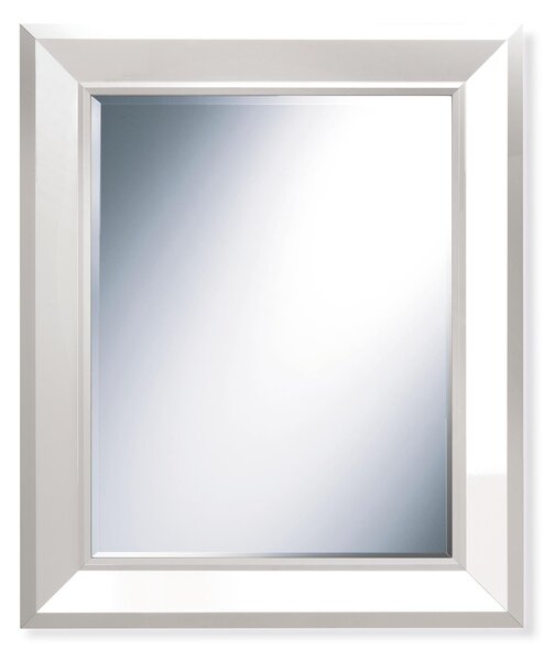 Specchiera rettangolare da parete in legno massello FLAT 85x102