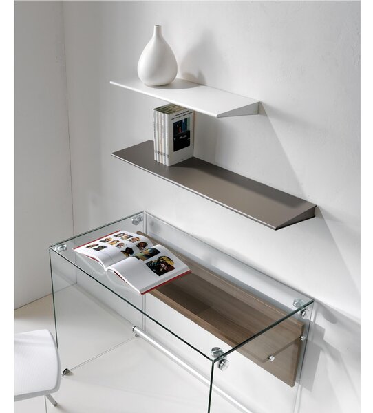 Mensola Libreria in acciaio Verniciato Dimensioni 66x23x5h Libreria