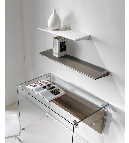 Mensola Libreria in acciaio Verniciato Dimensioni 66x23x5h Libreria