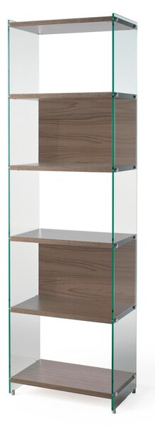 Libreria componibile da cm.60 - fianco alto 202 cm ripiani in BYBLOS