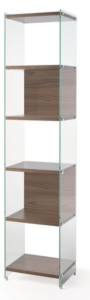 Libreria componibile da cm.45 - fianco alto 202 cm ripiani in BYBLOS