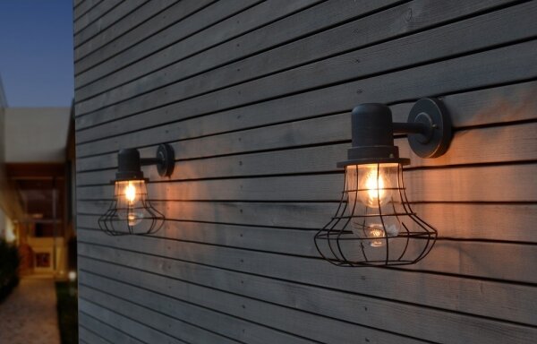 Eco-Lampada - Applique da esterno BIRD 1xE27/60W/230V IP44