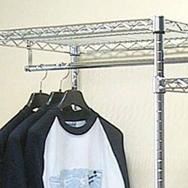 Barra appendiabiti 150cm Archimede system in acciaio cromato