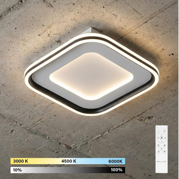 Brilagi - Lampada a LED dimmerabile TRIVARO LED/65W/230V 3000-6000K 30x30 cm + telecomando incluso
