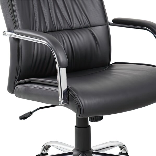 Poltrona presidenziale Alta in PU LOS ANGELES Dimensioni 60 x P 68 x h 120/130 cm Peso 18 kg Sistema di elevazione a gas Regolazione di tensione della spinta. colore nero
