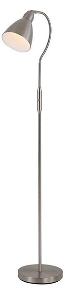 Searchlight EU5026SN - Lampada da terra regolabile 1xE27/60W/230V
