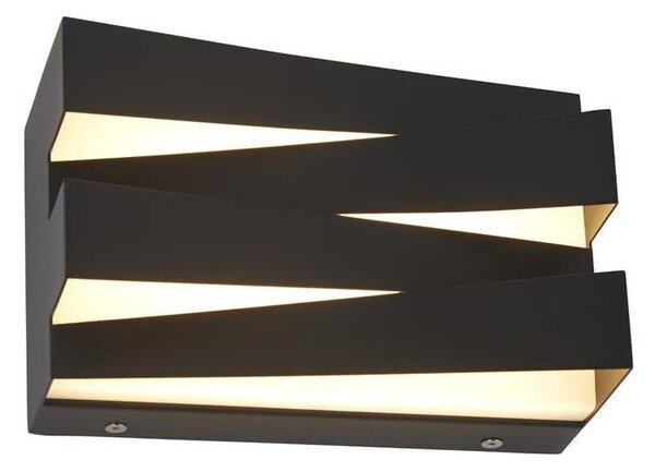 Searchlight 86410BK - Applique LED SECTION LED/18W/230V nero
