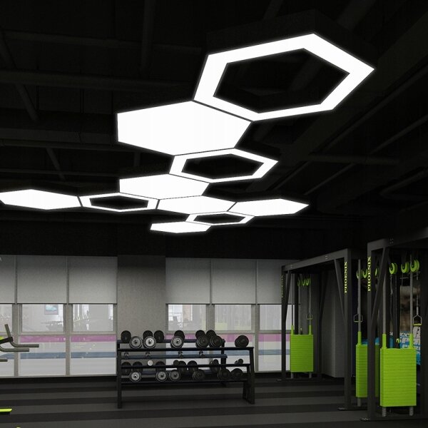 LED lampadario a cavo LED/20W/230V nero