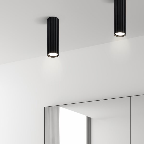 Brilagi - Faretto CRISPINA 1xGU10/10W/230V 20 cm nero