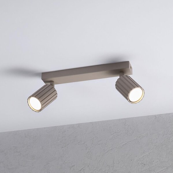 Brilagi - Faretto CRISPINA 2xGU10/10W/230V beige