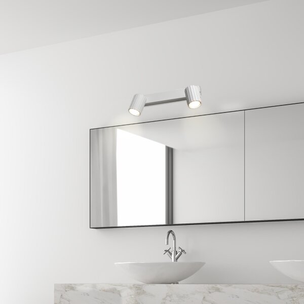 Brilagi - Faretto CRISPINA 2xGU10/10W/230V bianco