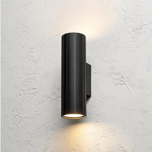 Brilagi - Lampada da parete CRISPINA 2xGU10/10W/230V 20 cm nera