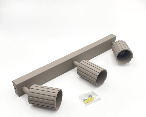 Brilagi - Faretto CRISPINA 3xGU10/10W/230V beige