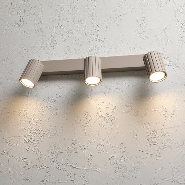 Brilagi - Faretto CRISPINA 3xGU10/10W/230V beige