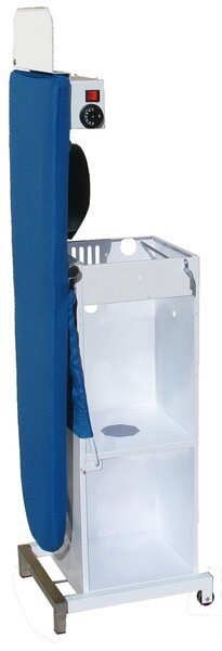 Tavolo da stiro professionale aspirante, soffiante e riscaldato Forever BF105 con regolazione della temperatura del piano mediate termostato con il motore soffiante potrai ravvivare i tessuti come lana