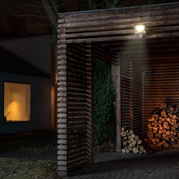 LED Faro da esterno LED/200W/230V 4500K IP65 nero
