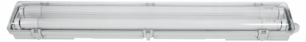 Apparecchio fluorescente tecnico LED T8, 2x G13, 10W, 230V, 6000K, 60 cm, IP65, bianco