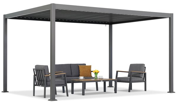 Pergola da terrazzo Amarante 3 x 4 m Garden Point antracite