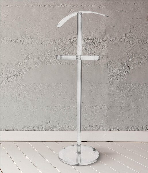 Servomuto in Plexiglas �48xh103 Cm HOMO base in plexiglas ad alto spessore