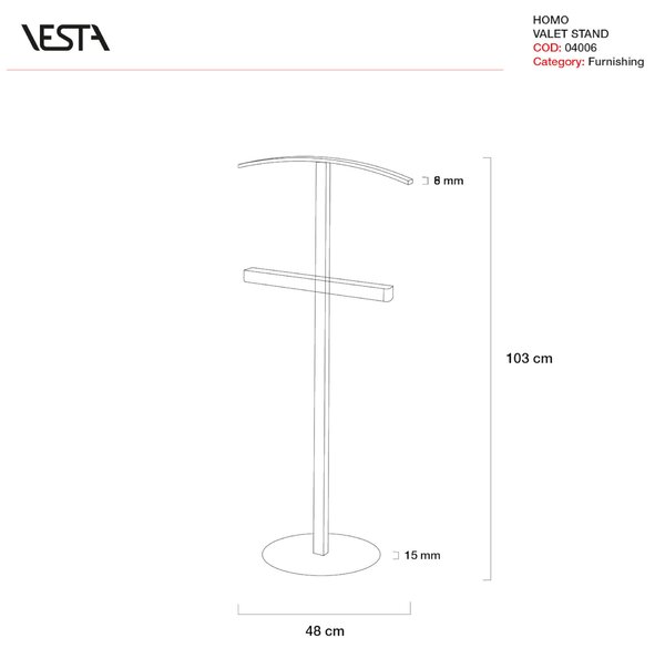 Servomuto in Plexiglas �48xh103 Cm HOMO base in plexiglas ad alto spessore
