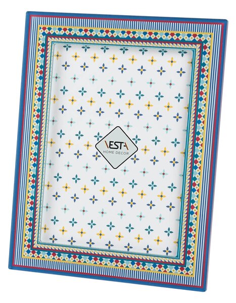 Portafoto photo medio FOULARD DECOR dimensioni 29x6,5xh22 cm, - Per Foto 13x18 cm spessore 5 mm
