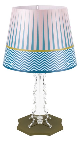 Lampada da Tavolo Grande Piccola h 352 cm in cristallo Acrilico Brighella 31x31xh 52 cm decoro MODERN
