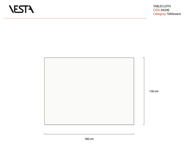 Tovaglia in cotone Stampato MODER DECOR 140x230 cm (Adatta x tavoli da 10-12 persone) cotone stampato con trattamento anti macchia e antigoccia