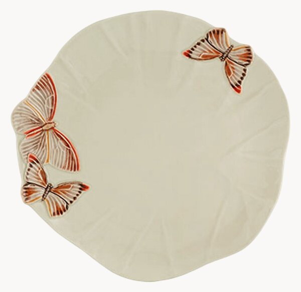 Set di 2 piatti da portata in gres Cloudy Butterflies