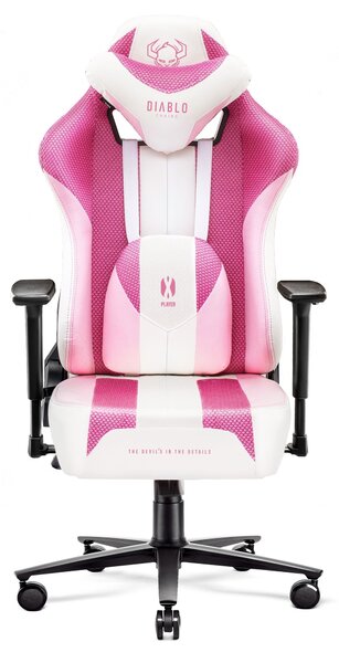 Sedia da gaming Diablo X-Player 2.0 In Materiale Normal Size: Marshmallow Pink